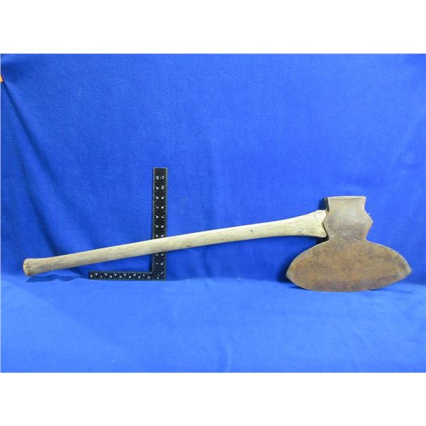 Vintage Broad Axe - Douglas Axe Mfg. Co. - 12" Blade, 35 1/2" Length