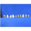 Image 1 : 10 Arrowheads - Approx. 1" to 1 1/2" Length