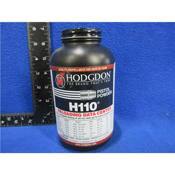 Hodgdon H110 Pistol Powder (Pick Up or Ship by UPS Only)