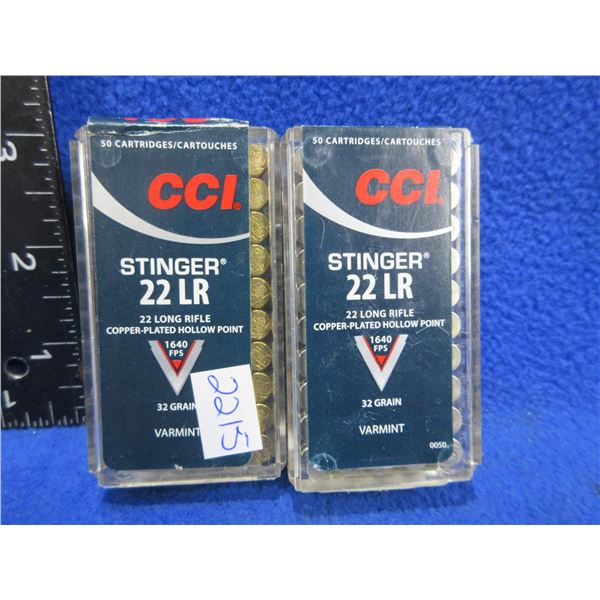 22 LR 32gr Copper-Plated HP CCI (Pick Up or Ship by UPS Only)