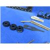Image 3 : Lot of Misc. Gun Parts - Swivels, Rings, Turret Caps, Barrel, Etc.