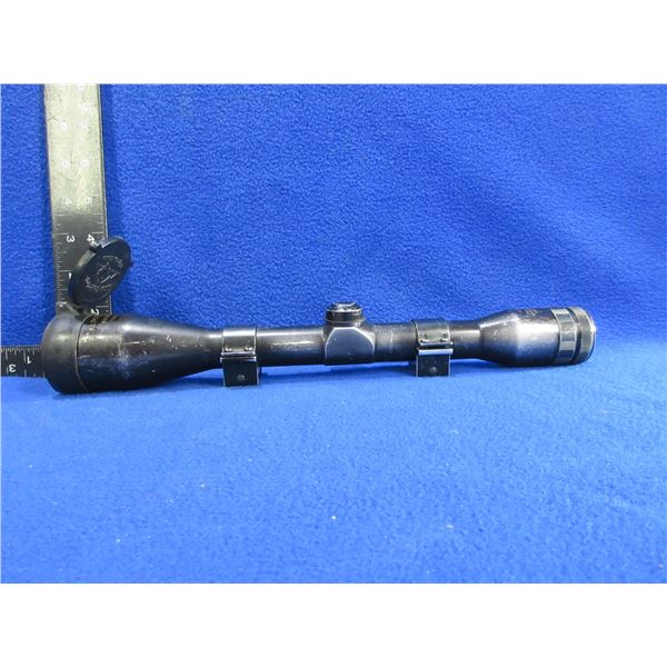 Miroku 4x40 Scope with 1" Rings and Obj Flip-Up Lens Cover