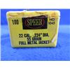 Image 2 : 22 Cal. .224" 55gr FMJ Speer Bullets - Box of 100