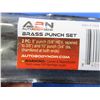 Image 2 : ABN 2 Piece Brass Punch Set