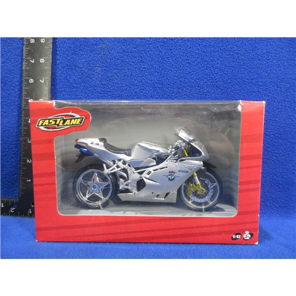 Fast Lane Diecast Motorcycle - 1:12 Scale - MV Augusta F4