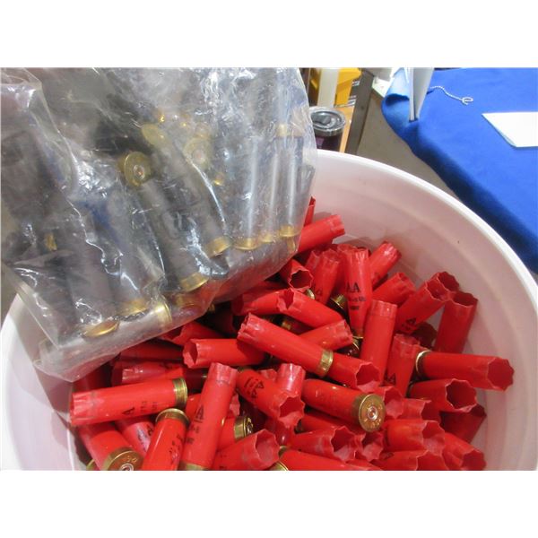 12 Gauge Shotshell Hulls - Full 23 Liter Pail