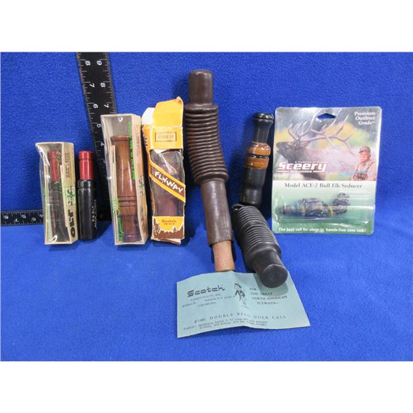 Lot of 7 Misc. Game Calls