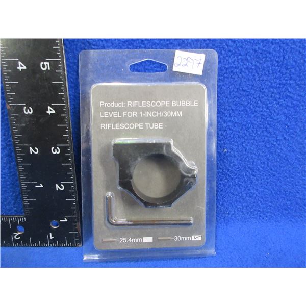 NEW - 30MM Riflescope Bubble Level with Compass - Model 5024