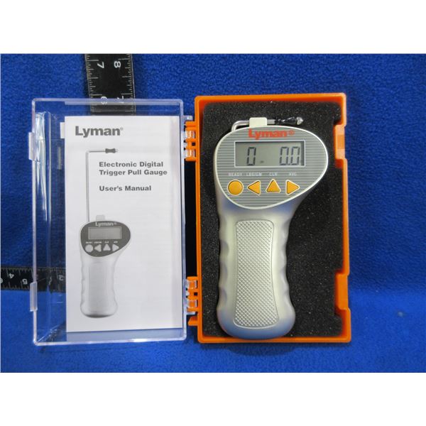 Lyman Electronic Digital Trigger Pull Gauge with Manual