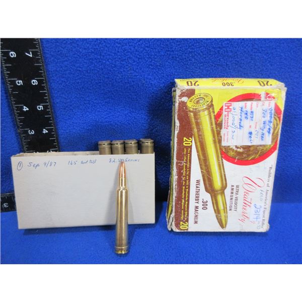 300 Wby Mag Reloads - Box of 9 (Pick Up or Ship by UPS Only)