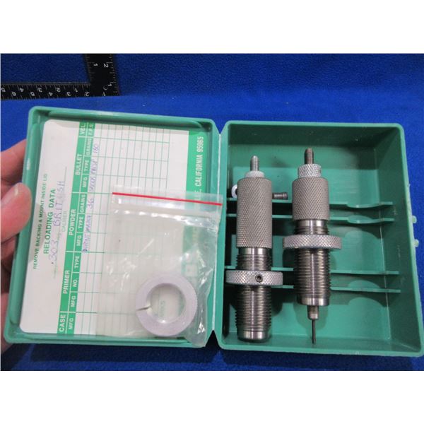 RCBS 303 British FL 2 Die Set