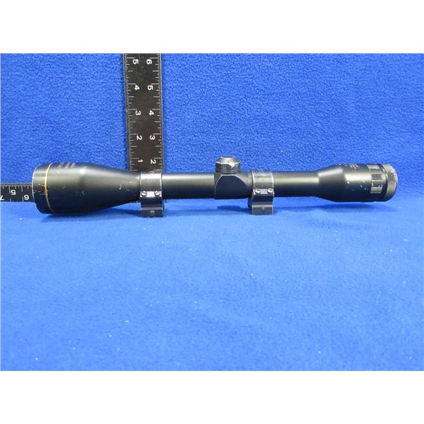 Miroku 4x40 Scope with 1" Rings - Appears Clear, Duplex Reticle