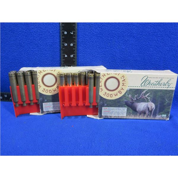 Brass Only - 300 Wby Mag Unprimed - Box of 20, Box of 16