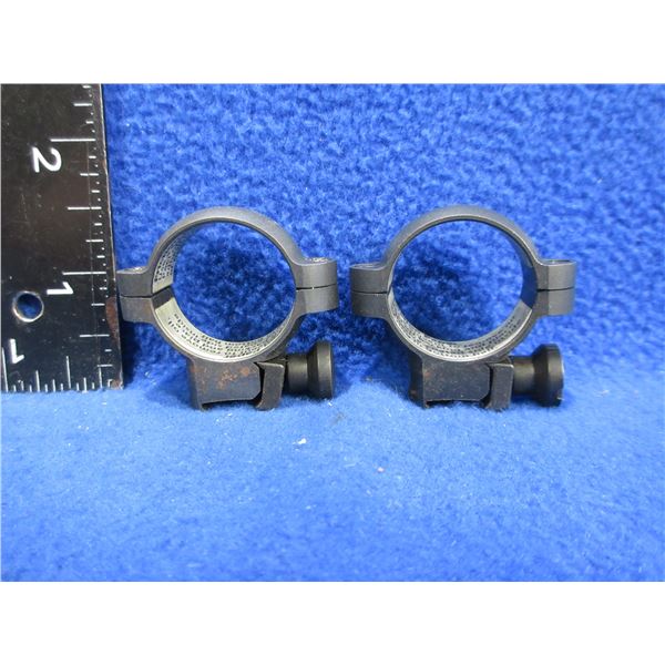 1" Medium .22 Rimfire Steel Scope Rings