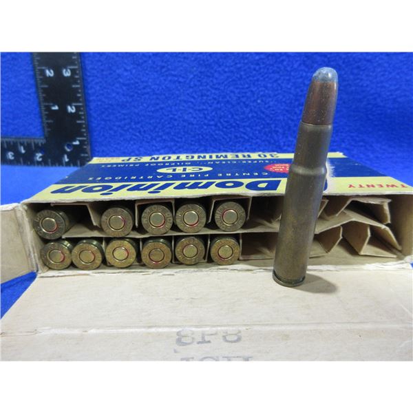 Collector Ammo - 30 Rem. 170gr SP (Pick Up or Ship by UPS Only)