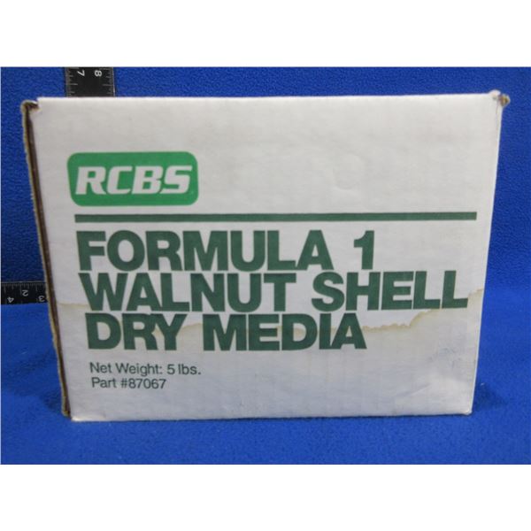 RCBS Formula 1 Walnut Shell Dry Media - Sealed 5 lb Box