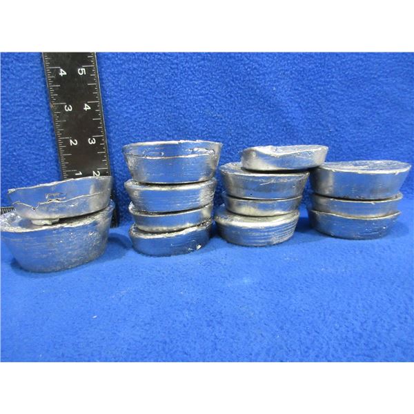 6.1 Kg of Lead Muffin Ingots