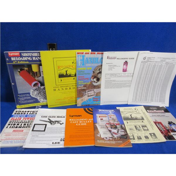 Lyman Shotshell Reloading Handbook 4th Edition & Misc. Reloading Pamphlets