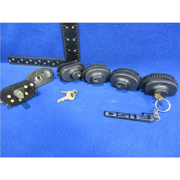 5 Trigger Locks Keyed the Same with 6 Keys Total