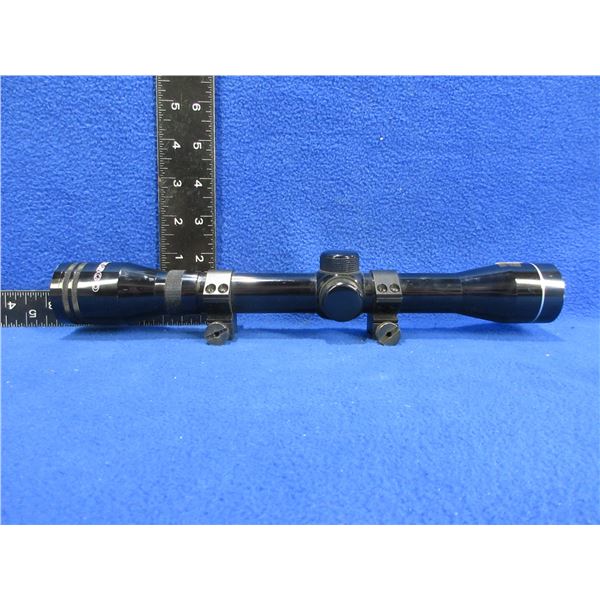 Tasco 4x32 Scope with 1" Rings - Appears Clear, Duplex Reticle