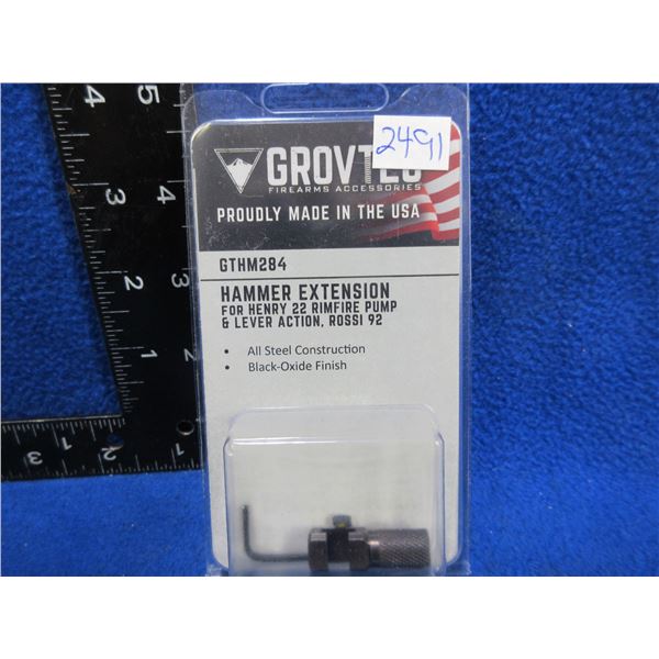 NEW - Grovtec Hammer Extension GTHM284 for Henry 22, Rossi 92