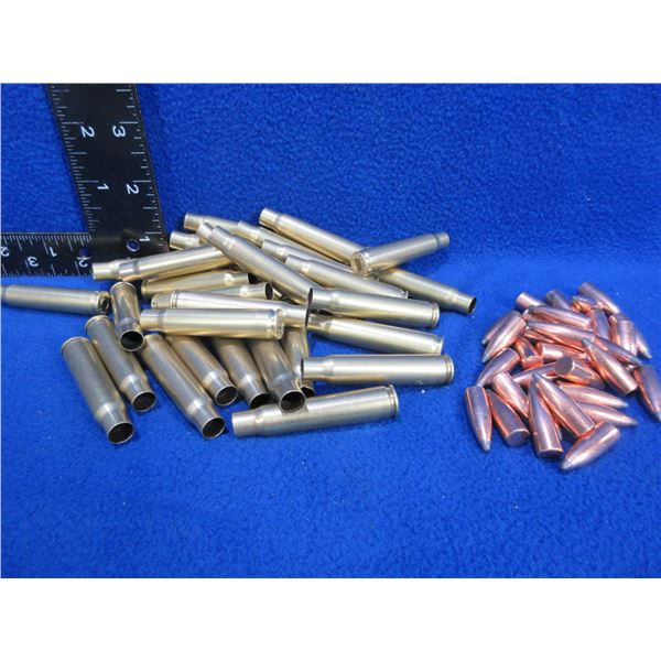 Primed Brass & Bullets Only - 8X57 JS (Pick Up or Ship by UPS Only)
