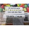Image 2 : 45 Auto 230gr RN FMJ Bullets - Tub of 272