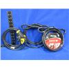 Image 1 : 2 Master Lock 6-Foot Cables & Python Cable Lock with 2 Keys