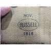 Image 3 : 2 - 45 ACP 1911 - 7 Round Magazines in WWI Era Russell 1913 2 Mag Pouch