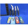 Image 1 : 4 Folding Lock Blade Knives - Frost Cutlery - Appear Unused