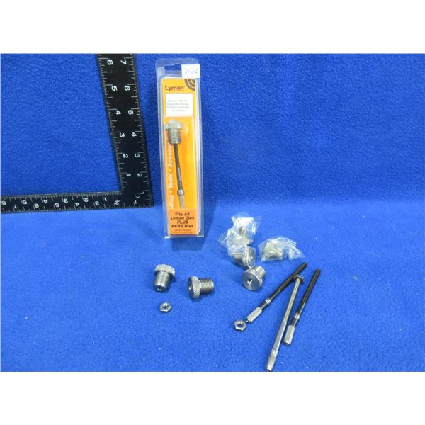 Lyman 30 Cal. Deluxe Carbide Expander/Decap Die Rod & Parts