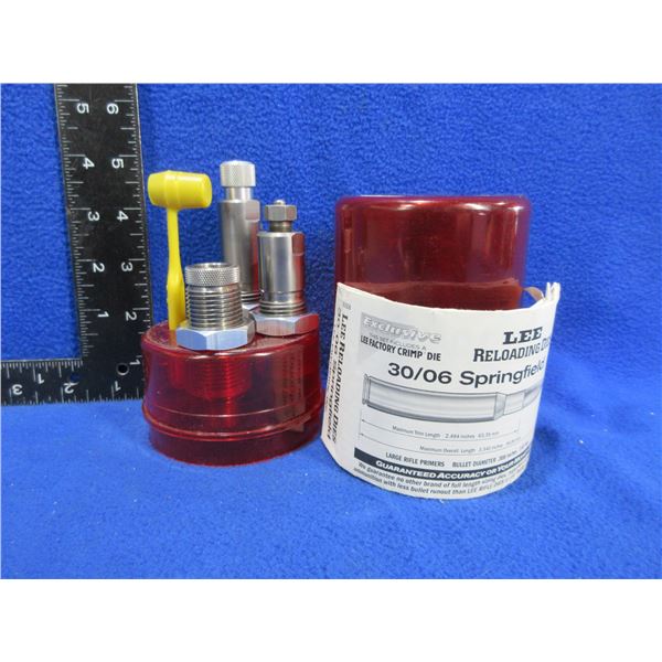 Lee 30-06 Sprg 3 Die Set with Shell Holder # 2 and Powder Measure