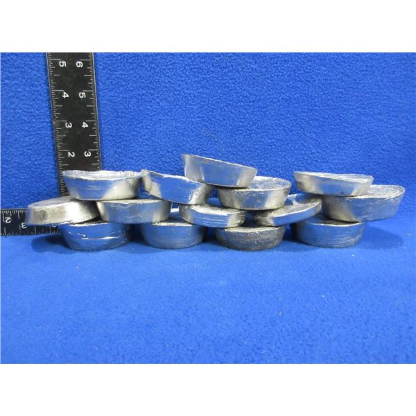 6.4 Kg of Lead Muffin Ingots