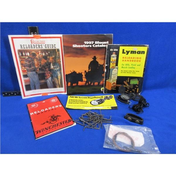 Lot of Misc. - 5 Books/Catalogs, Allen Keys, Take Down Cable, Compass, Etc.