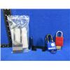 Image 1 : 3 Padlocks - Ruger Trigger Lock (2 Keys), American (1 Key), Master (No Key)