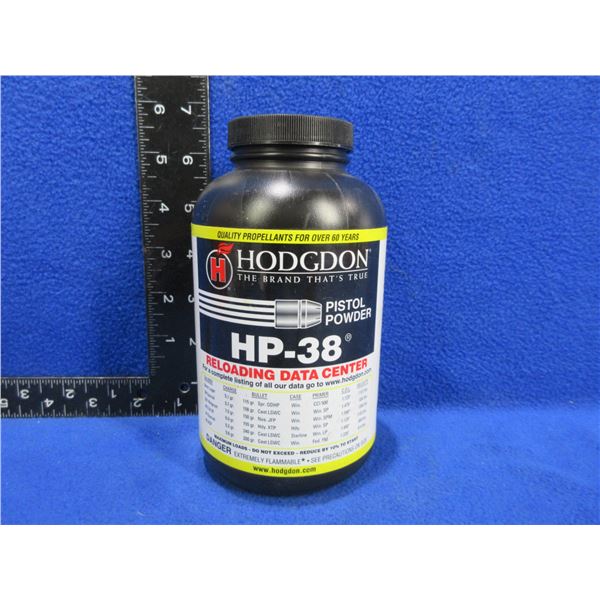 Hodgdon HP-38 Pistol Powder (Pick Up or Ship by UPS Only)