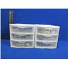 Image 1 : 2 Sterilite 3 Drawer Organizers - Stackable