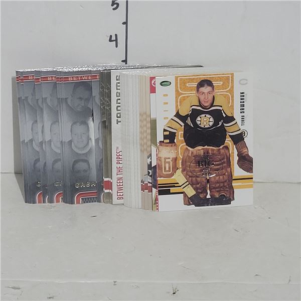 Lot of 40 In The Game HOF Goalies NHL - Tons of Value In This Lot