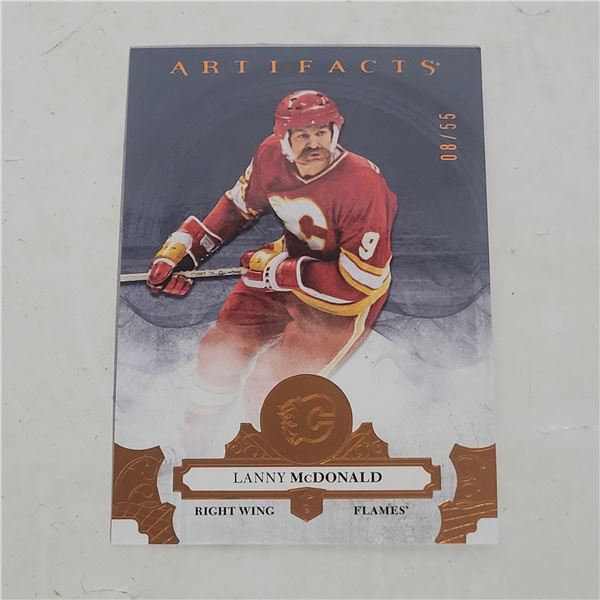 Upper Deck Artifacts Limimted Edition 08/55 Lanny McDonald