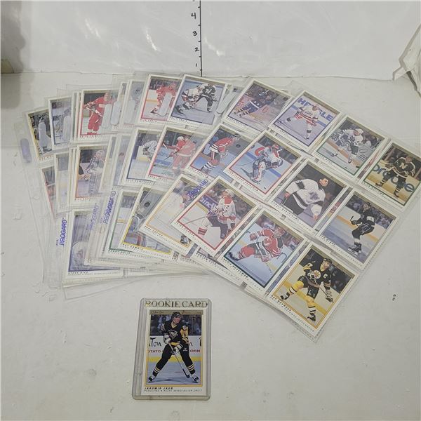 1990 OPC Premier Complete Set #1-132 - Many Rookies Fedorov, Bondla, McDonald, Jagr #50 Minit
