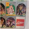 Image 5 : 1990 NBA Hoops Uncut Shhet Seattle Supersonics Coca Cola Coke...