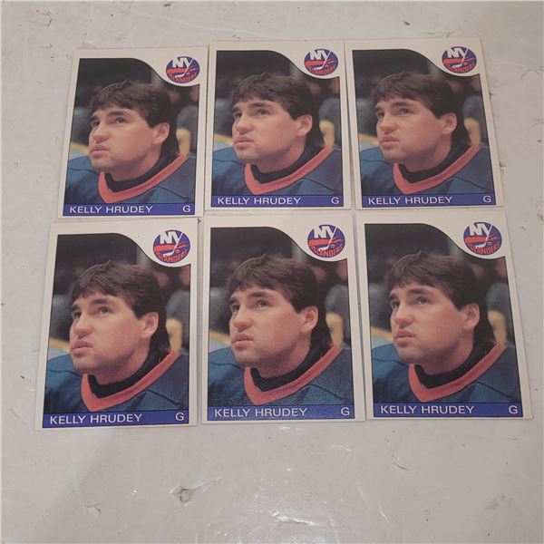 Lot of 6 1985 OPC Kellyl Hrudy Rookie Cards
