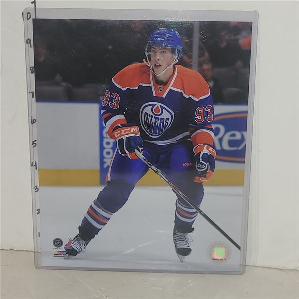 Ryan Nugent-Hopkins Rookie Year 8x10 Photo - Offical NHL with Hologram