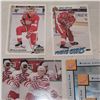 Image 2 : Lot of 10 Niklas Lidstrom Red Wings Rookie Cards