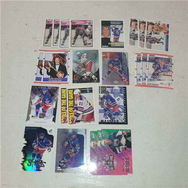 Lot of 24 Mark Messier Cards - Perfect for making sets for the kidlets or grandkids!