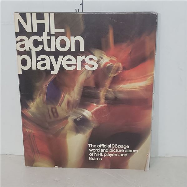 Near Complete Set 1974-75 NHL Action Players Sticker Album 275/324