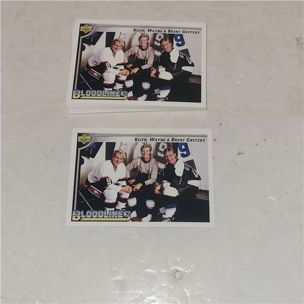 Lot of 20 Bloodlines Wayne Gretzky Cards - Mint