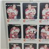 Image 2 : 1986-87 Calgary Flames Red Rooster 2 Uncut Sheets - Includes Several Rookies