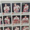 Image 3 : 1986-87 Calgary Flames Red Rooster 2 Uncut Sheets - Includes Several Rookies