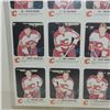 Image 4 : 1986-87 Calgary Flames Red Rooster 2 Uncut Sheets - Includes Several Rookies